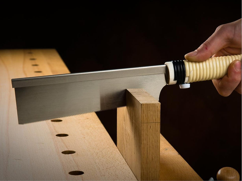 Japanese saw for traditional woodworking: